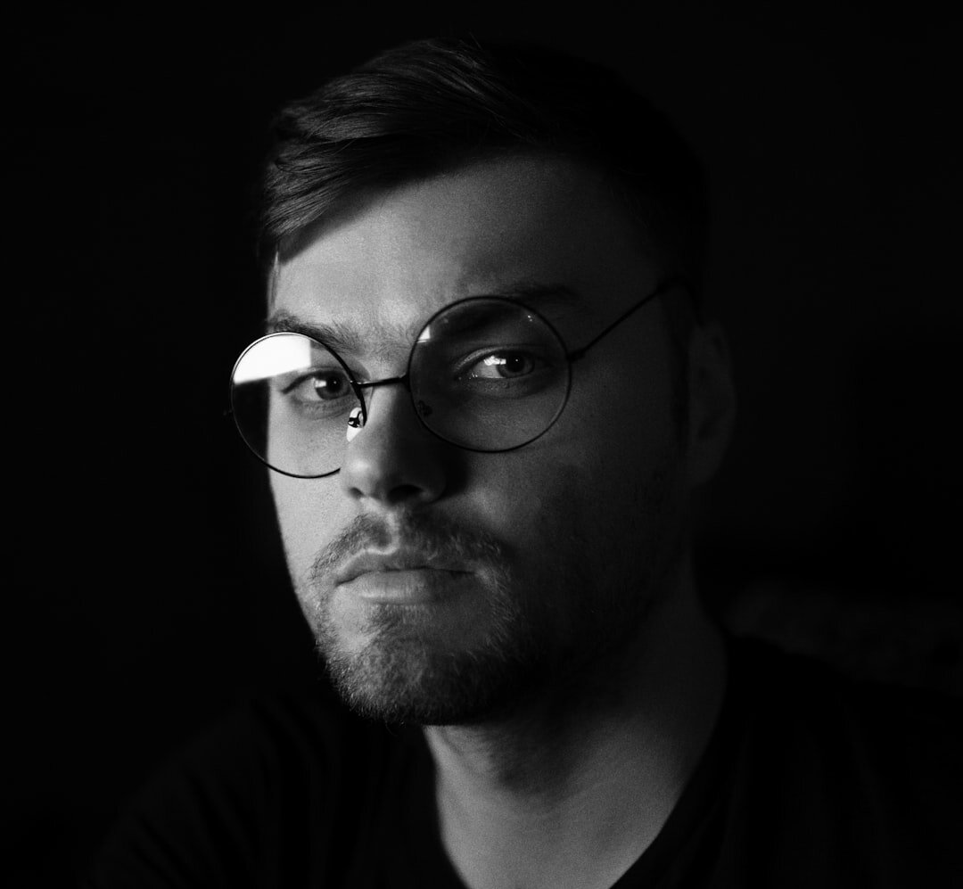 Studio portrait of the fashion editor, a man in his thirties