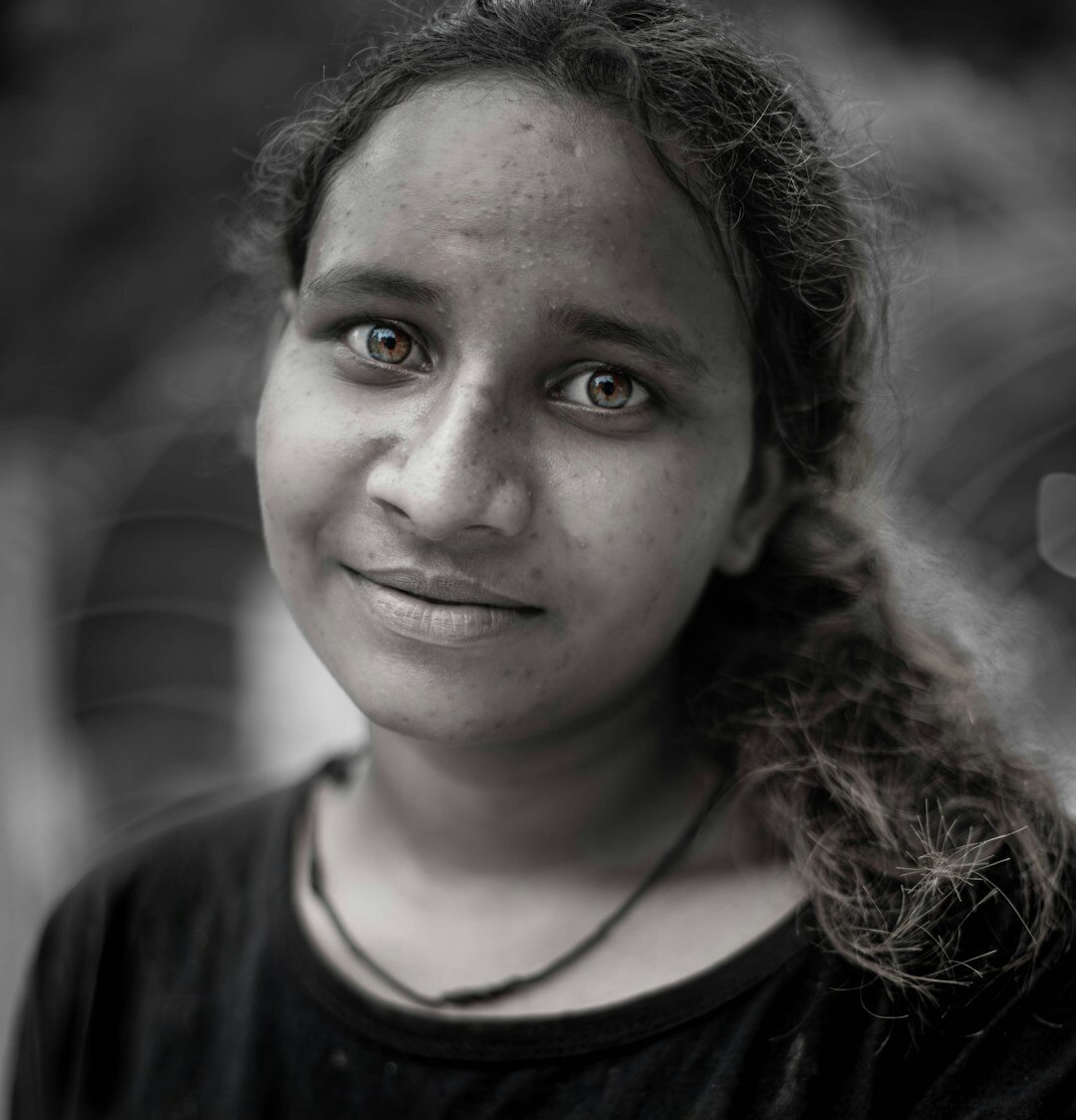 Black and white portrait of a cultural columnist